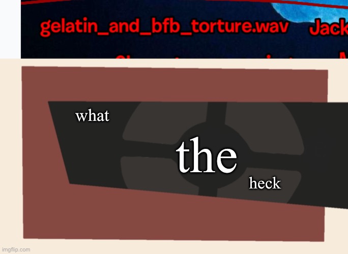 what; the; heck | image tagged in cursedcomments blank | made w/ Imgflip meme maker