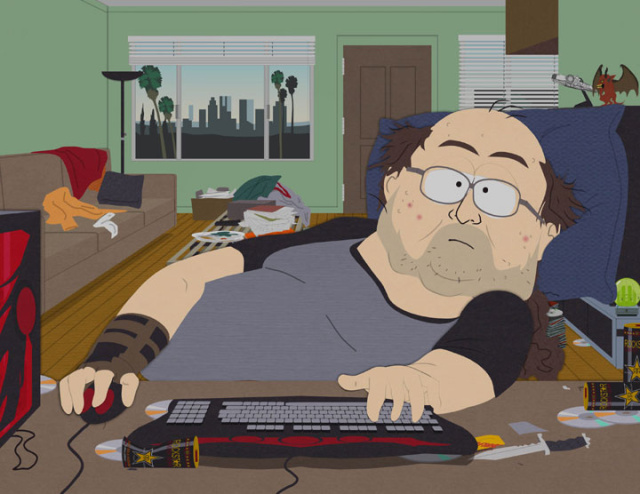 High Quality South Park Hacker Guy Blank Meme Template