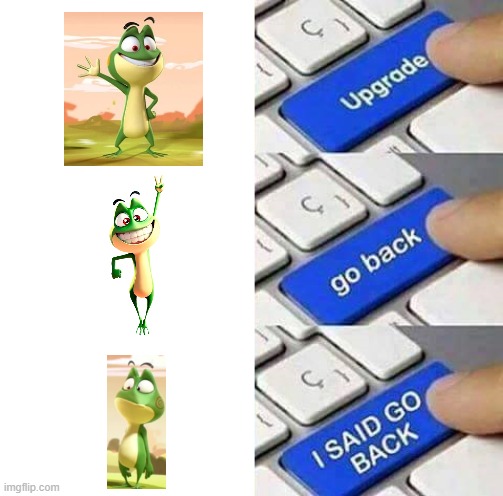 I SAID GO BACK | image tagged in i said go back | made w/ Imgflip meme maker