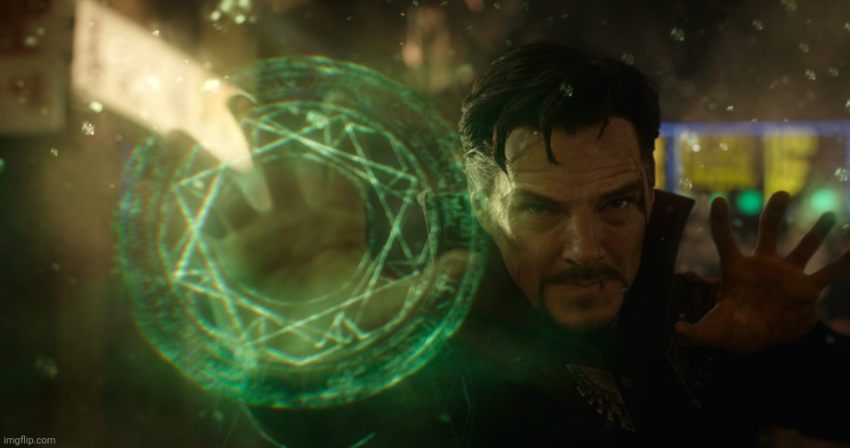 Doctor Strange travels time | image tagged in doctor strange travels time | made w/ Imgflip meme maker
