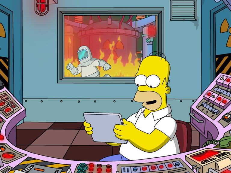 High Quality Homer lab fire Blank Meme Template