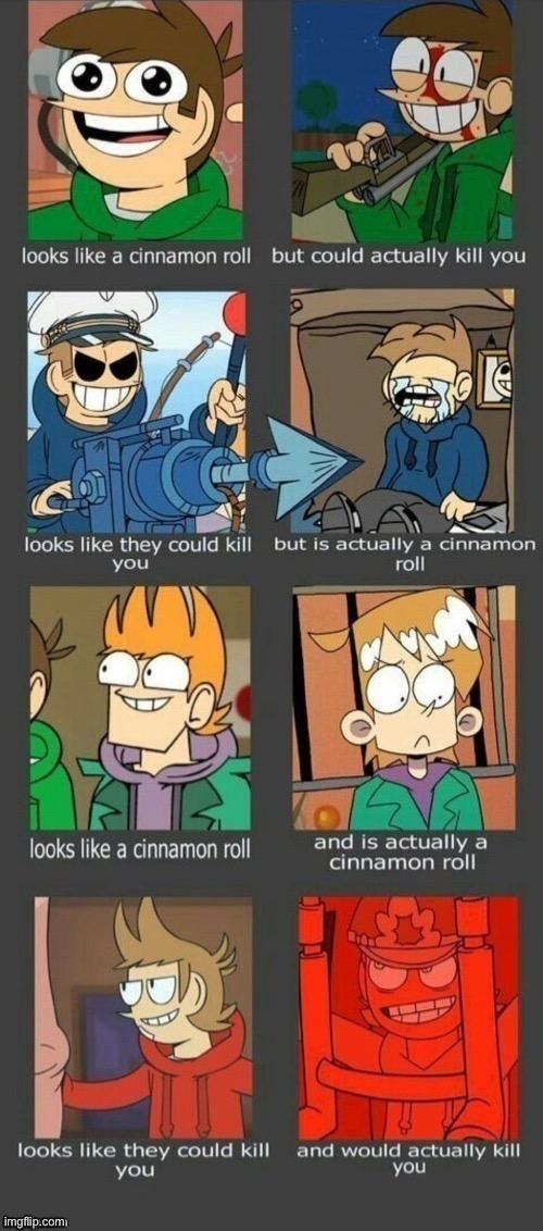 Which am I | image tagged in eddsworld personality chart | made w/ Imgflip meme maker