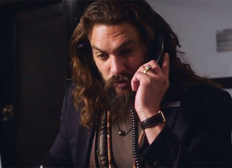 High Quality Jason Momoa Phone Blank Meme Template