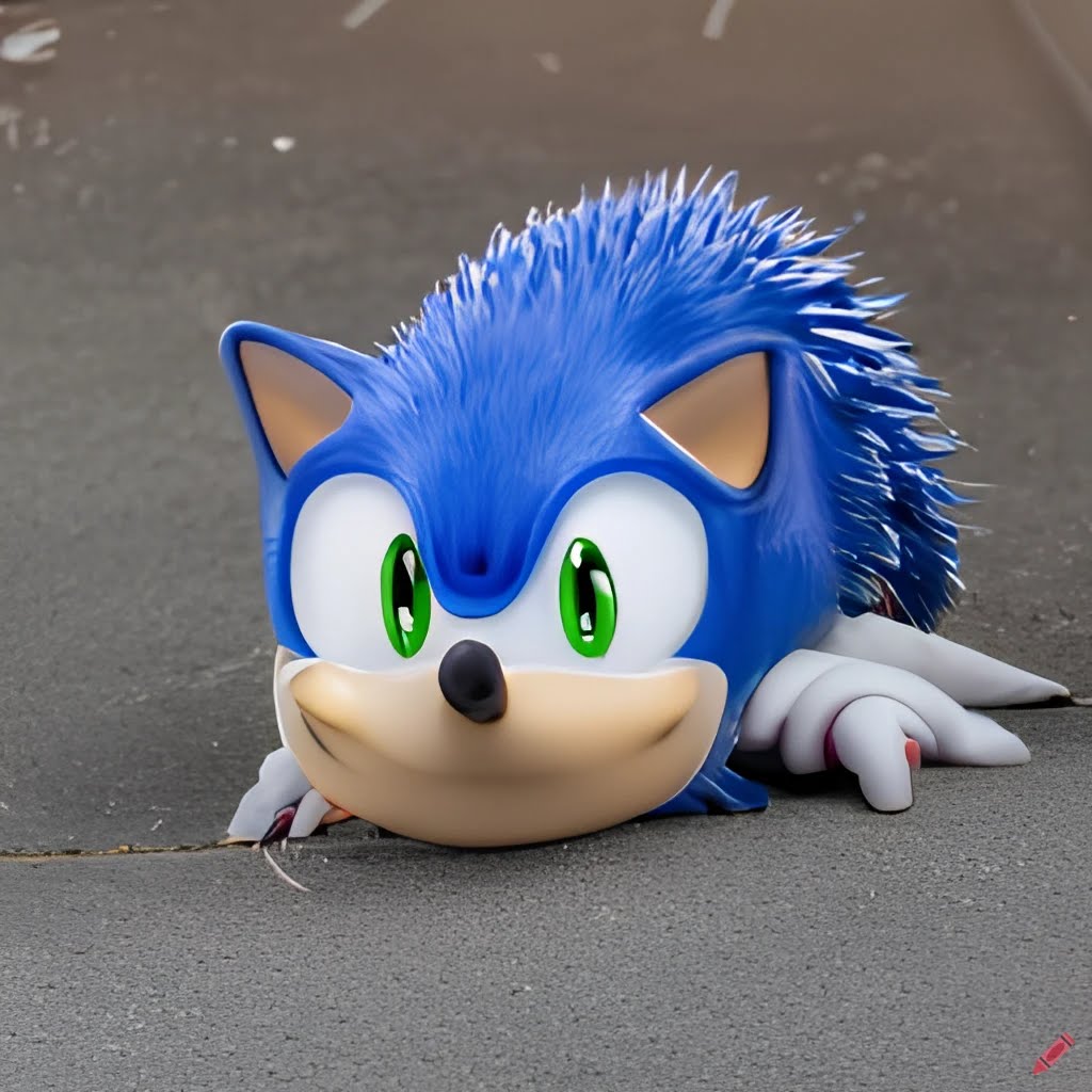 High Quality Stupid Fucking Degenerate Sonic Blank Meme Template