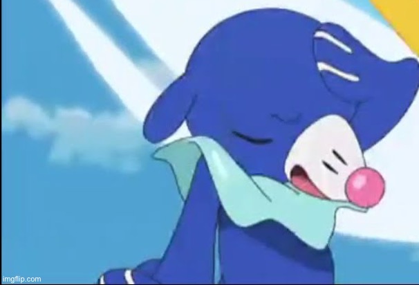 Popplio face palm | image tagged in popplio face palm | made w/ Imgflip meme maker