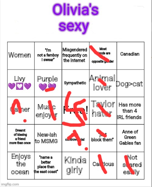 ._. | image tagged in olivia's super sexy bingo | made w/ Imgflip meme maker