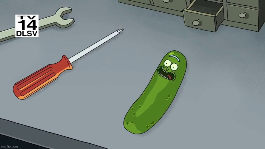 Morty, I'm a pickle | image tagged in pickle rick | made w/ Imgflip meme maker