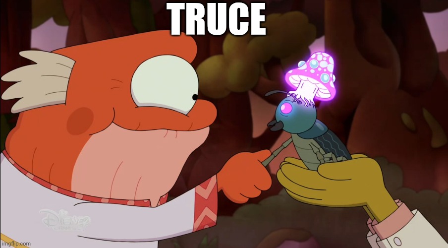 A truce | TRUCE | image tagged in a truce | made w/ Imgflip meme maker