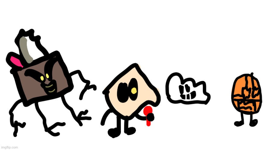 Triple trouble d sides bfdi mix | made w/ Imgflip meme maker