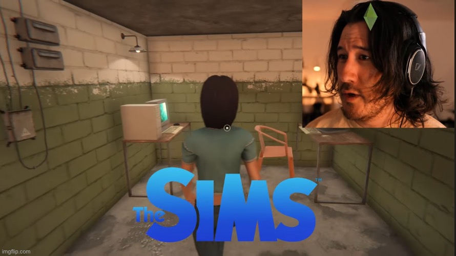 Markiplier the sims | image tagged in markiplier the sims | made w/ Imgflip meme maker