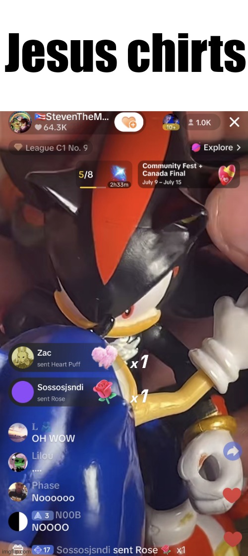 Jesus chirts | made w/ Imgflip meme maker