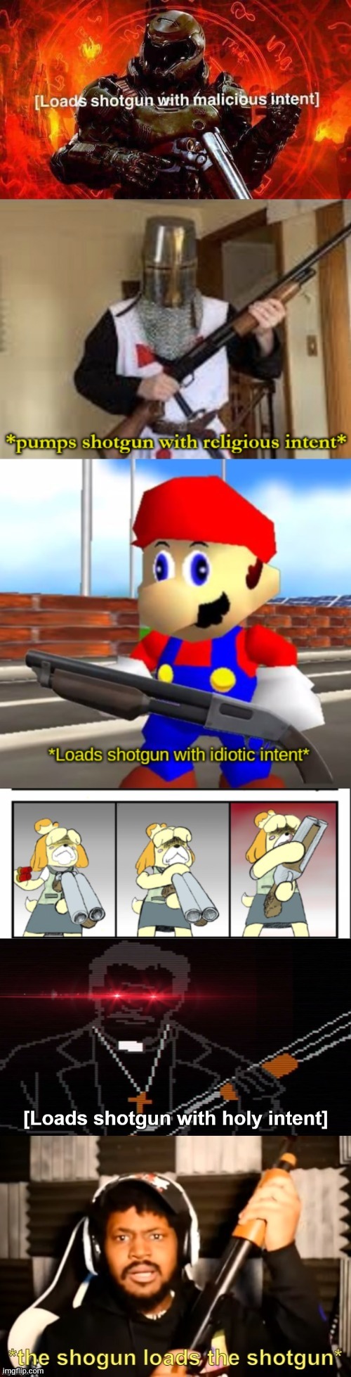Ultima Shotgun | image tagged in ultima shotgun | made w/ Imgflip meme maker