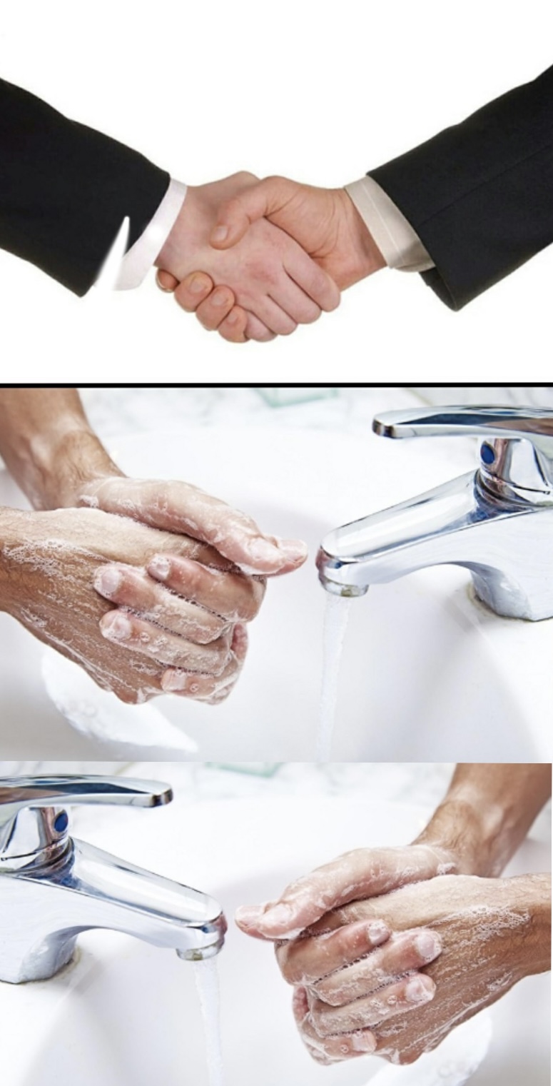 High Quality Bad handshake Blank Meme Template