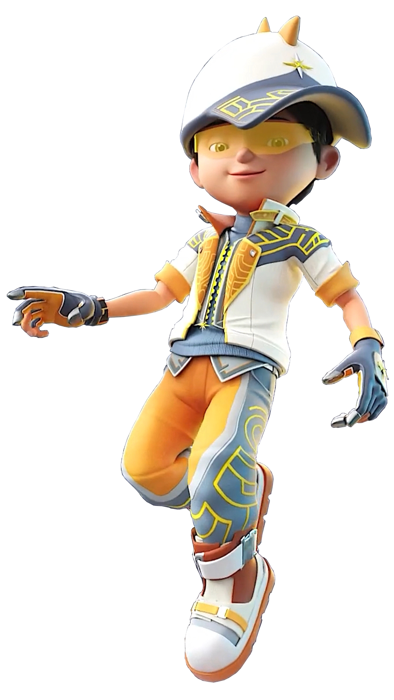 Boboiboy Solar Blank Meme Template