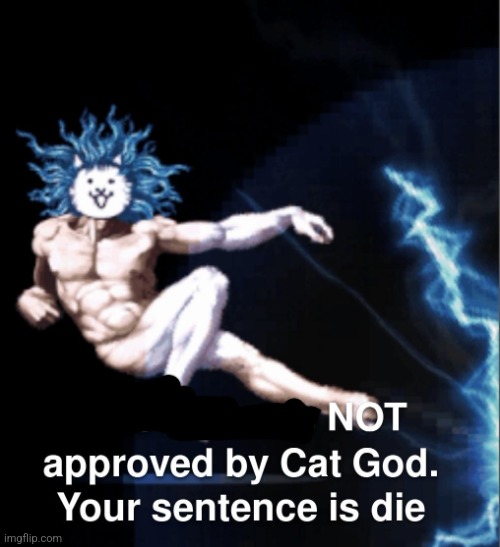 Cat God battle cats | image tagged in cat god battle cats | made w/ Imgflip meme maker