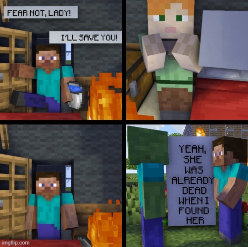 https://imgflip.com/memegenerator/538962763/Fear-not-lady-Minecraft-version | image tagged in fear not lady minecraft version | made w/ Imgflip meme maker