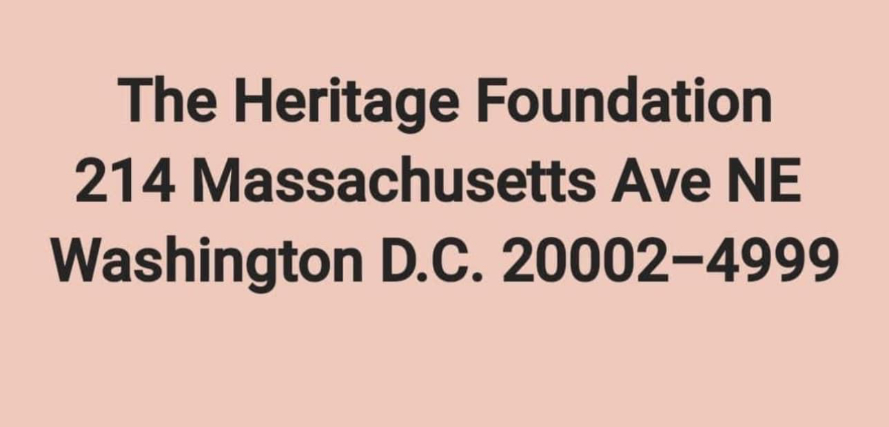Fundraising in Heritage Foundation’s Name Blank Meme Template