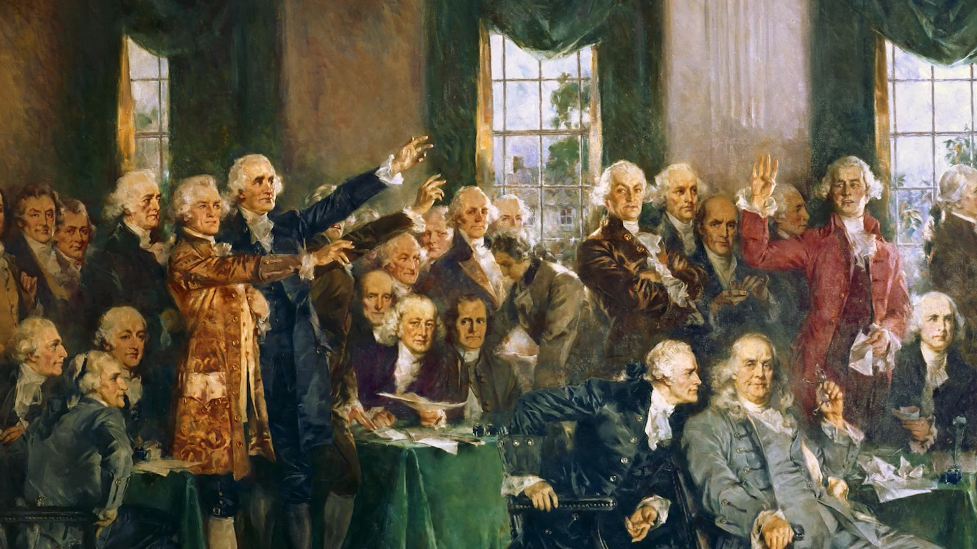 America's Founding Fathers Blank Meme Template