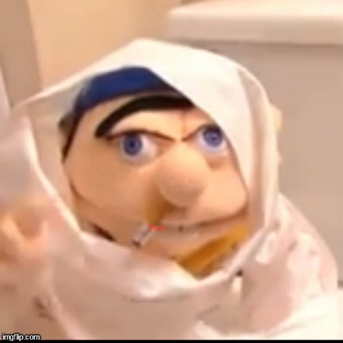 aight fuck it 7 upvotes and ill set this as my hyperbeam pfp | image tagged in triggered jeffy | made w/ Imgflip meme maker