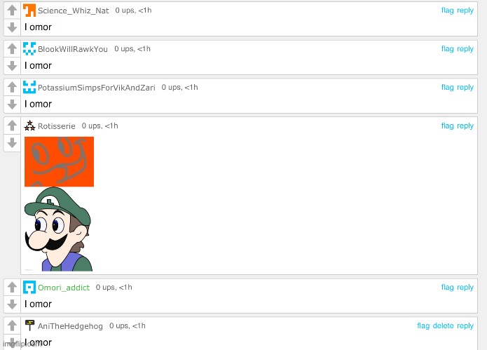 There are two types of people | image tagged in i omor | made w/ Imgflip meme maker