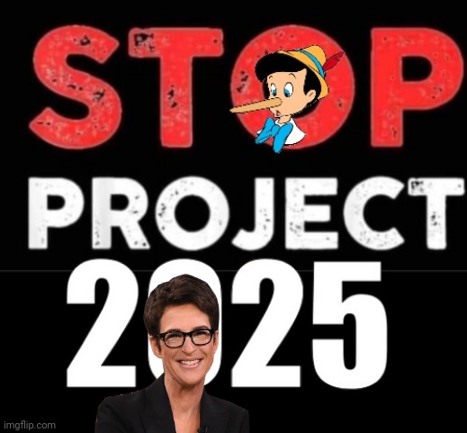 Project 2025 Liars Madcow Blank Meme Template