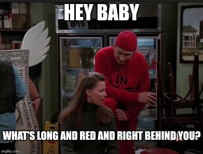 Intro to Flirting, 101, Day 2 | image tagged in drew carey | made w/ Imgflip meme maker