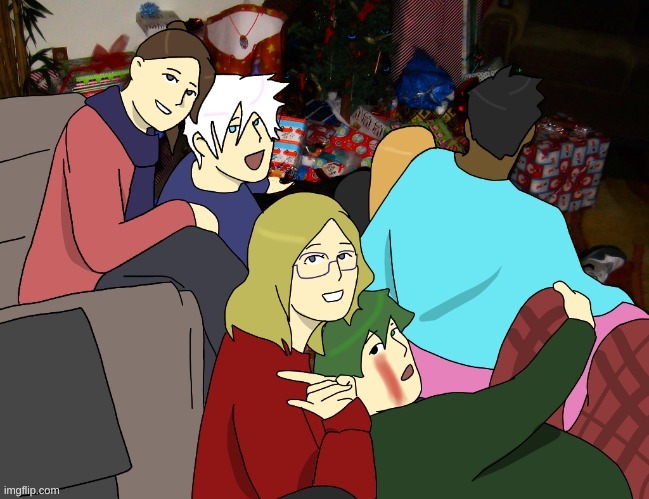 I'm not waiting till december to draw this | image tagged in christmas,festive,drawing | made w/ Imgflip meme maker