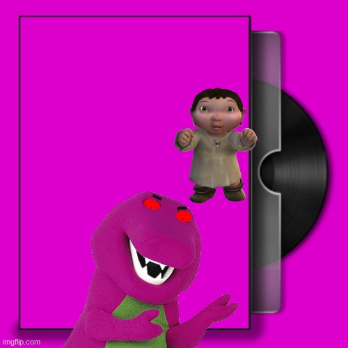 Movie cover with dvd | image tagged in movie cover with dvd,barney | made w/ Imgflip meme maker