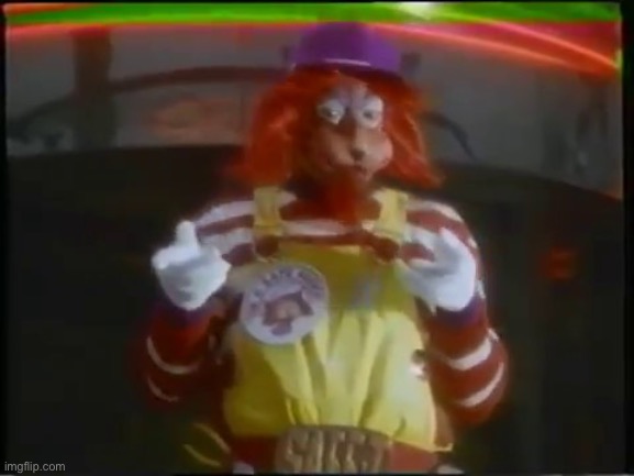 Remember Ronald Mcdonald? he vaped one time and this is him now: | made w/ Imgflip meme maker