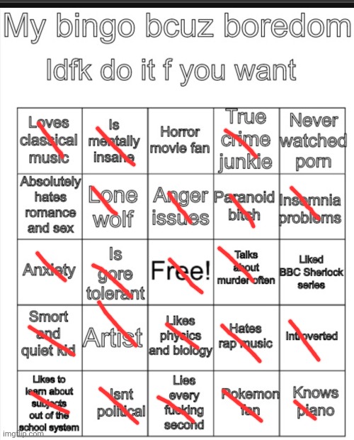 That's a lot. | image tagged in deaharremi's bingo | made w/ Imgflip meme maker