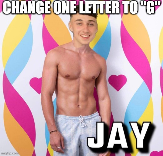 Wrong Letter | CHANGE ONE LETTER TO "G" | image tagged in dark humor | made w/ Imgflip meme maker