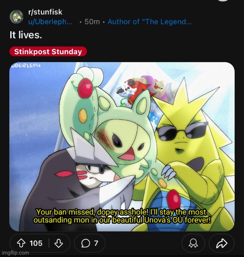 Stunfisk is fast | made w/ Imgflip meme maker