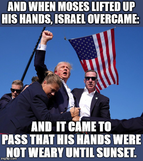 image tagged in trump,exodus,unbowed,maga | made w/ Imgflip meme maker