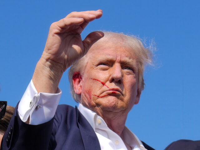 trump bleeding Blank Meme Template