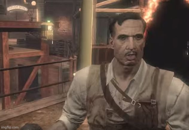 Look it Richtofen | image tagged in old-gen richtofen | made w/ Imgflip meme maker