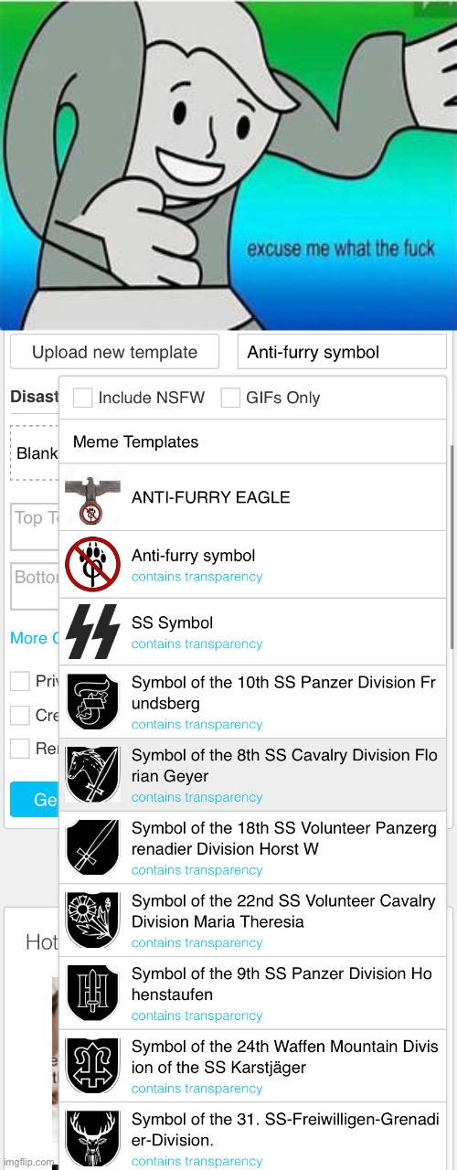What did I just find? | image tagged in excuse me what the fu- | made w/ Imgflip meme maker