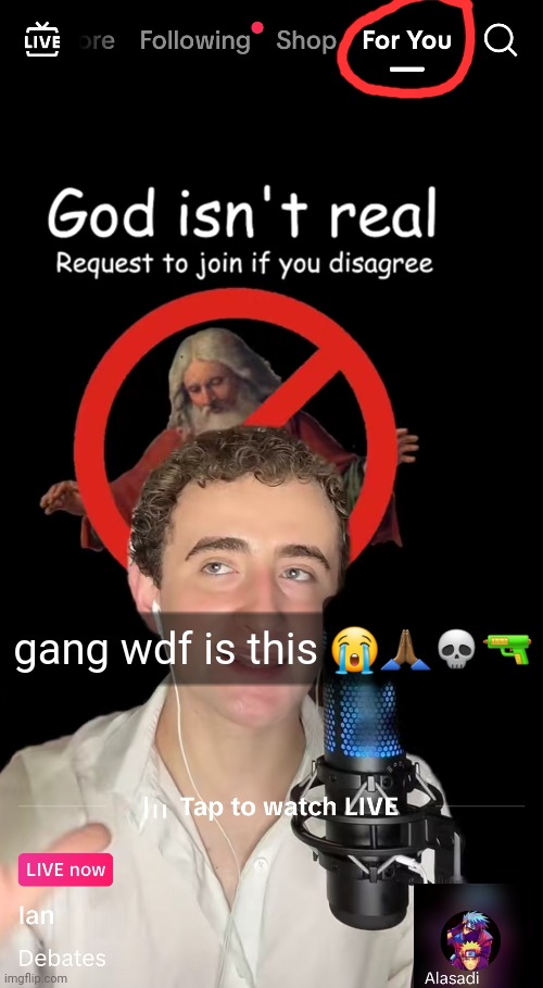 gang wdf is this 😭🙏🏾💀🔫 | made w/ Imgflip meme maker