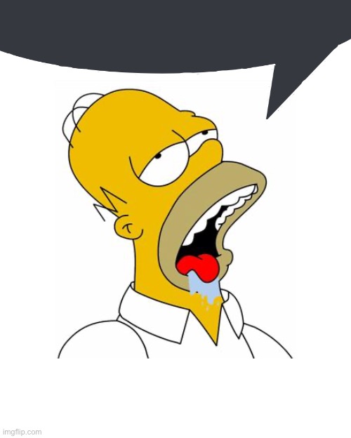 Homer Simpson Drooling | image tagged in homer simpson drooling | made w/ Imgflip meme maker