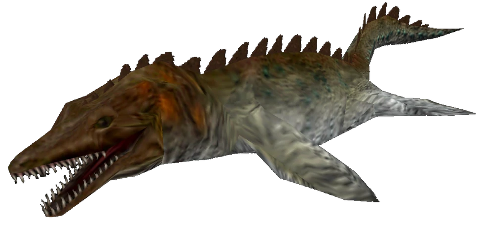 Mosasaurus (FMM UV-32) Blank Meme Template