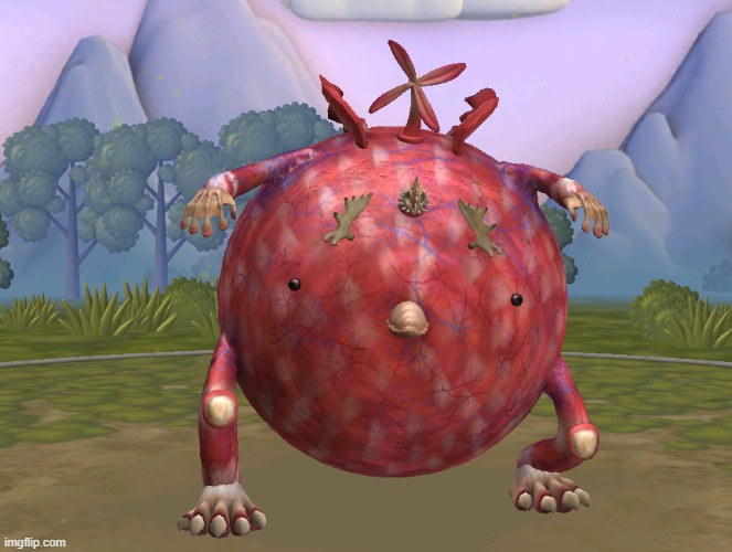 guys say hi to orb | image tagged in o r b spore | made w/ Imgflip meme maker