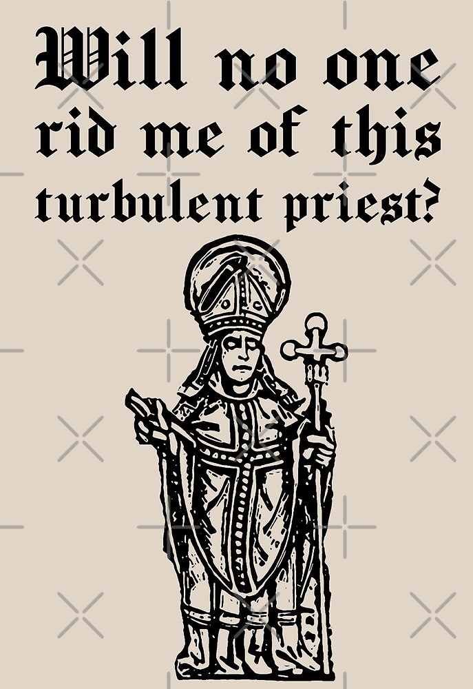 Turbulent priest Blank Meme Template