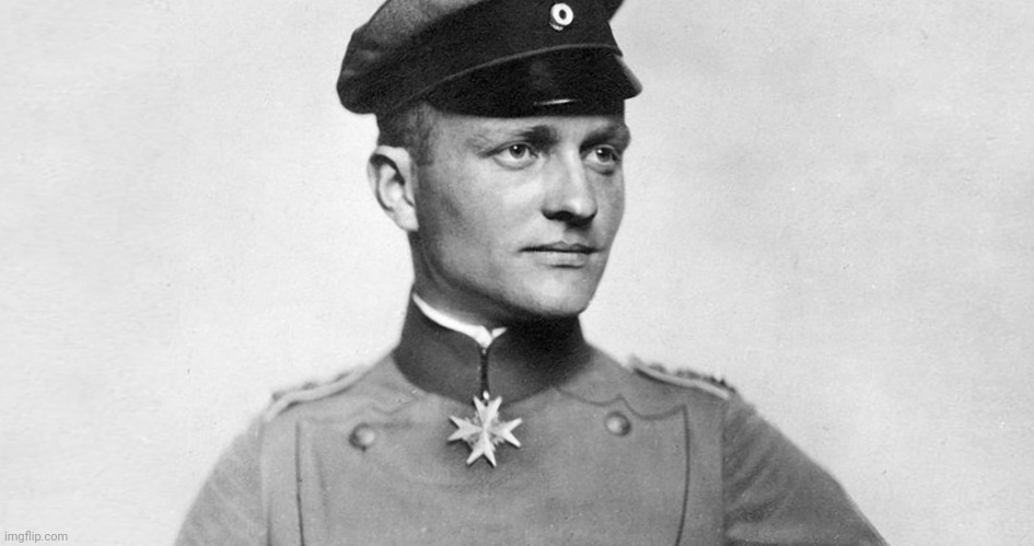 Manfred von Richthofen, der rote Kampfflieger | made w/ Imgflip meme maker