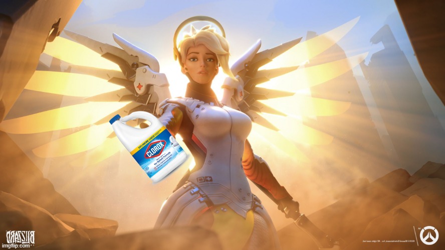 Mercy | image tagged in mercy | made w/ Imgflip meme maker