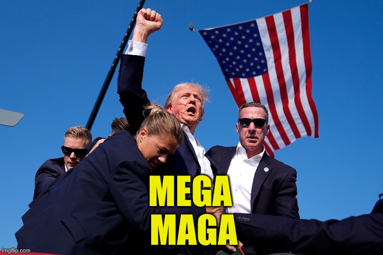 MAGA x 10^6 | MEGA 
MAGA | image tagged in mega maga,trump,2024 | made w/ Imgflip meme maker