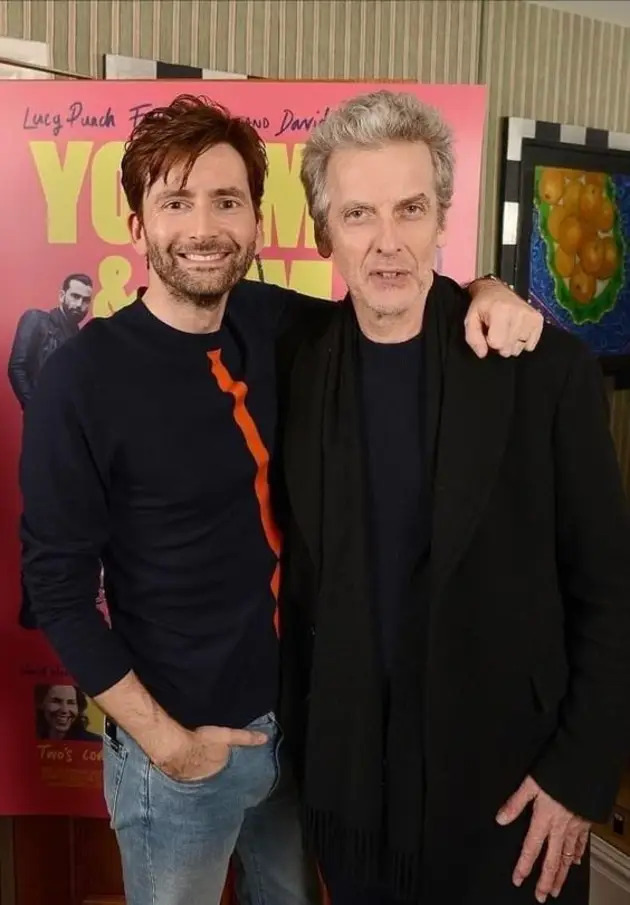 Dr. WHO meets himself Blank Meme Template