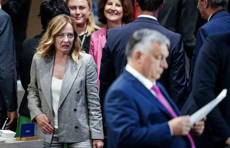 Geloni disgusted with Orban Blank Meme Template