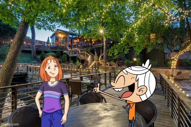 The Most Romantic Spot in Houston | image tagged in the loud house,houston,pretty girl,lincoln loud,nickelodeon,girl | made w/ Imgflip meme maker