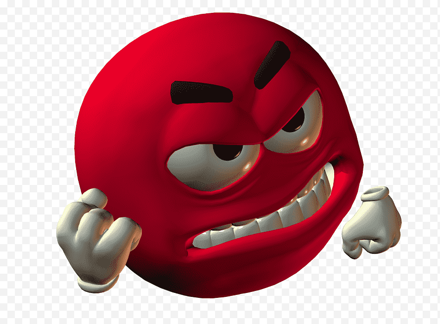 High Quality Mad Emoji Blank Meme Template