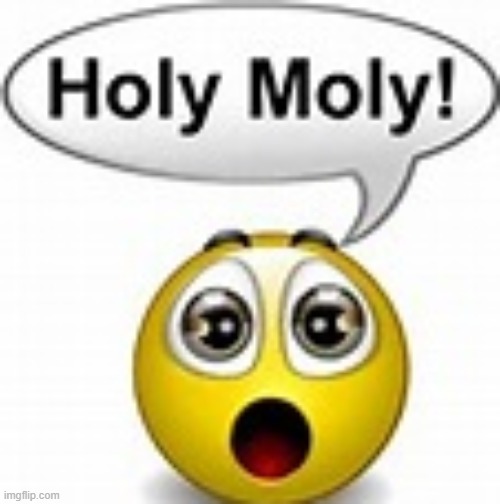 HOLY MOLY emoji | image tagged in holy moly emoji | made w/ Imgflip meme maker