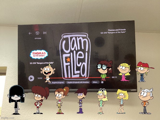 Logo Capture #1 - Jam Filled Entertainment | image tagged in the loud house,loud house,nickelodeon,lincoln loud,lori loud,paramount | made w/ Imgflip meme maker